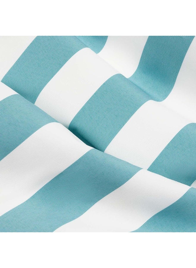 Fatboy كرسي الفات بوي باجل أب | قابل للتعديل، مريح | داخلي وخارجي | قماش مقاوم للماء | مقعد صالة متعدد الاستخدامات، متين | متوفر بقماش أوليفين | 185x132 سم - مخطط أزور أزرق - Image 5